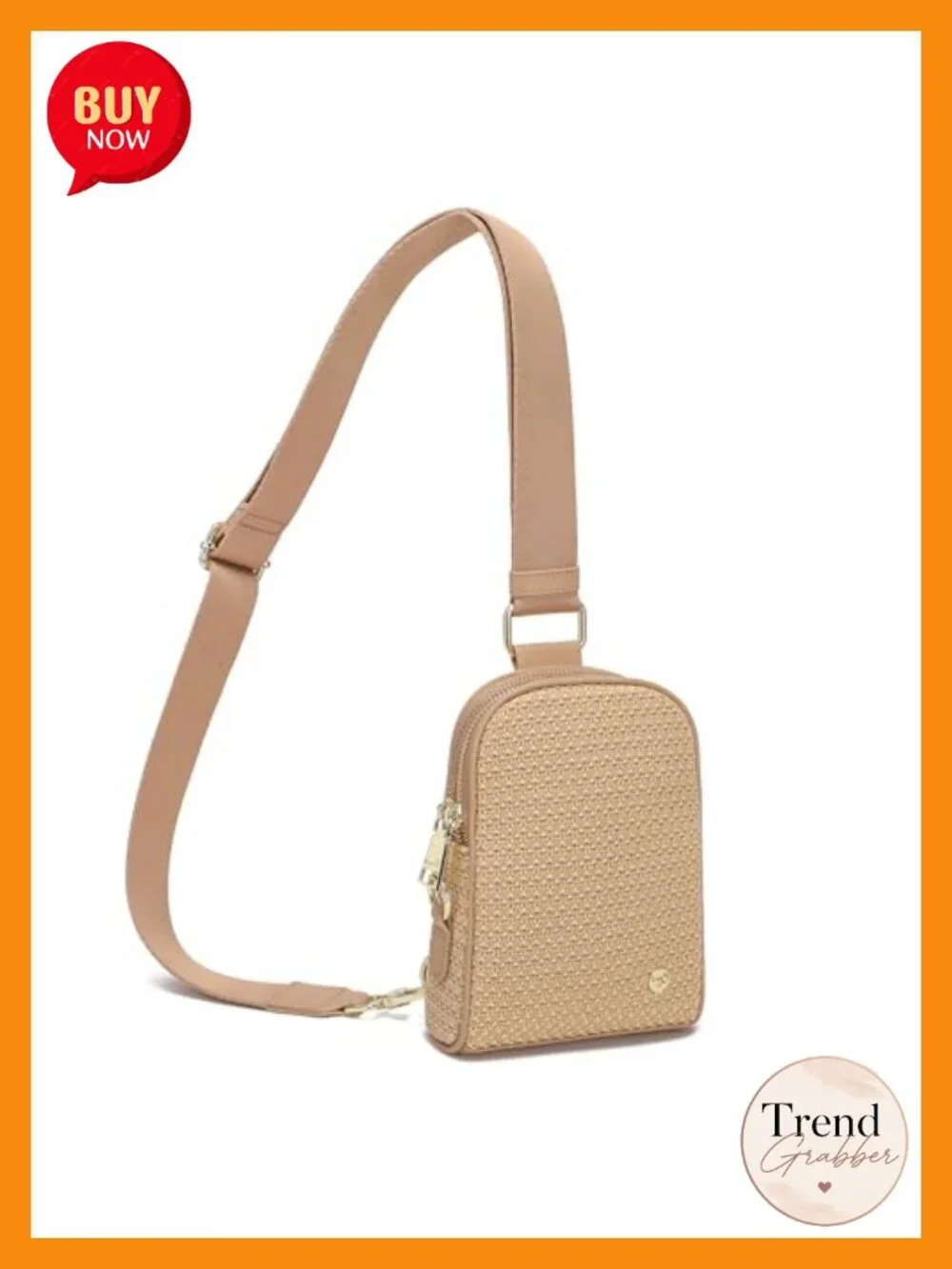 Small Faux Straw Crossbody Bag Lightweight Beach Sling Purse